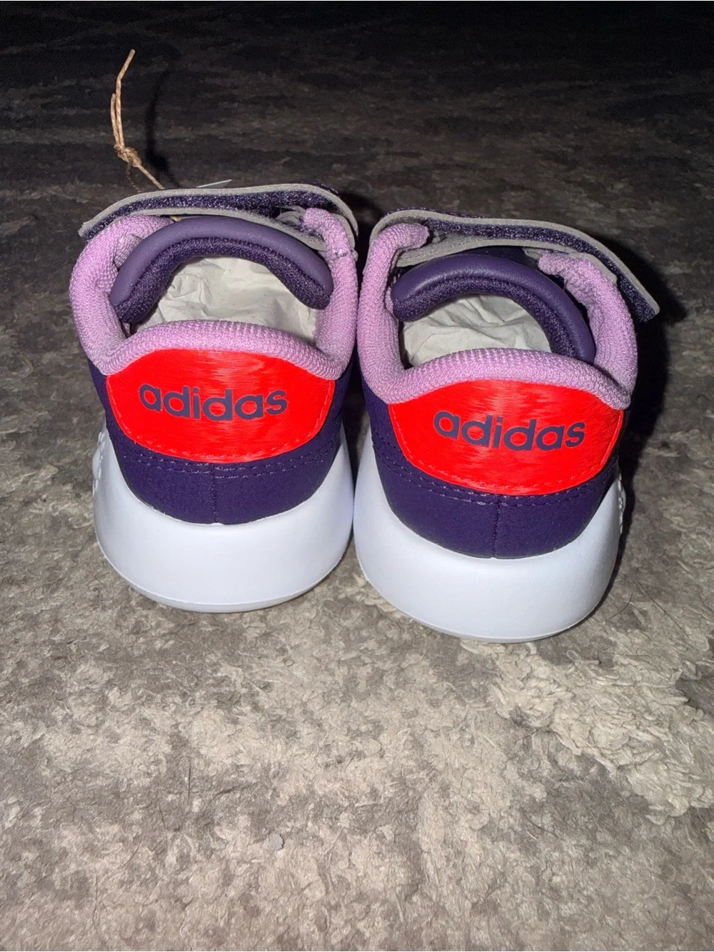 adidas Breaknet 3.0 Purple Toddler Shoes 7Kids